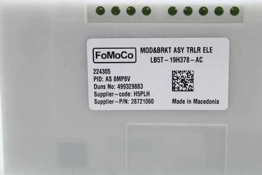 2020-2023 Ford Explorer Trailer Brake Towing Control Module LB5T-19H378-AC OEM - Alshned Auto Parts