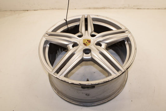 2012-18 Porsche Cayenne Alloy Wheel R19x8.5 5 Double Spoke 7P5-601-025-AG *ReaD* - Alshned Auto Parts
