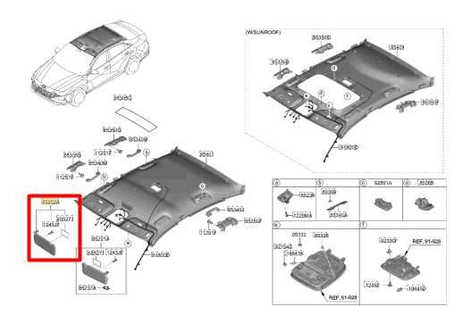 2021-23 Hyundai Elantra SEL 2.0L Front Passenger Right Side Sun Visor w/ Mirror - Alshned Auto Parts