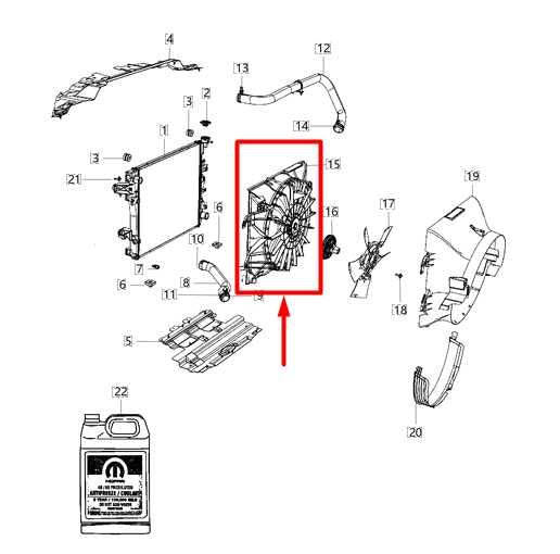 2012-2015 Ram 1500 Left Side Radiator Cooling Fan Motor Assembly 55056948AE OEM - Alshned Auto Parts