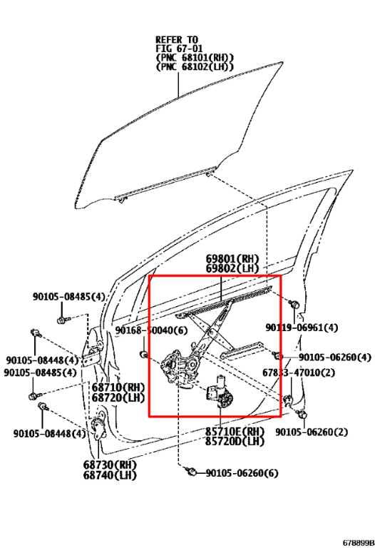 2016-2022 Toyota Prius Two Front Driver Left Side Door Window Regulator w/ Motor - Alshned Auto Parts