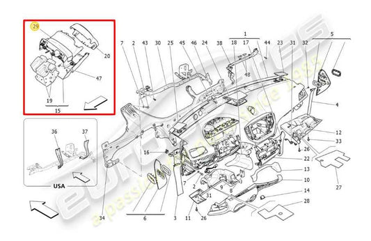 2017-21 Maserati Ghibli 3.0L RWD Steering Column Light Turn Signal Wiper Switch - Alshned Auto Parts