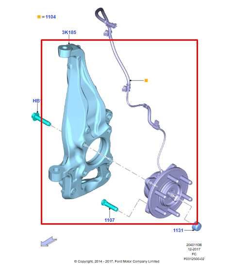 2015-2020 Ford F150 XL Super Cab Front Right Side Spindle Knuckle Hub JL3Z3K185A - Alshned Auto Parts
