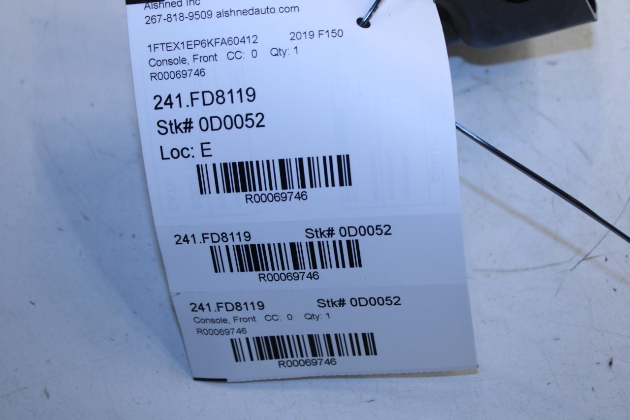 15-20 Ford F150 XL Super Cab 2.7L Front Center Jump Seat Frame Mount Bracket Set - Alshned Auto Parts