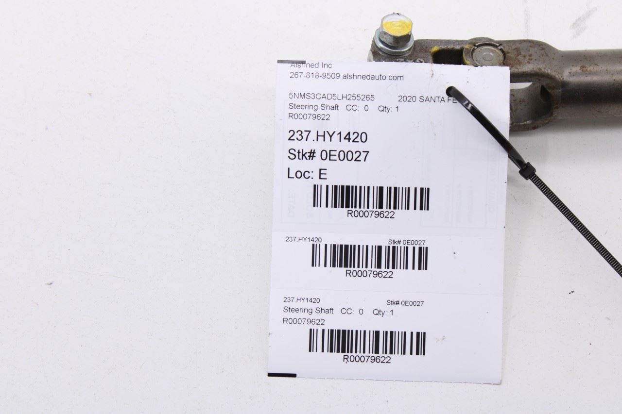 2019-2020 Hyundai Santa Fe SEL 2.4L AWD Steering Column Intermediate Lower Shaft - Alshned Auto Parts