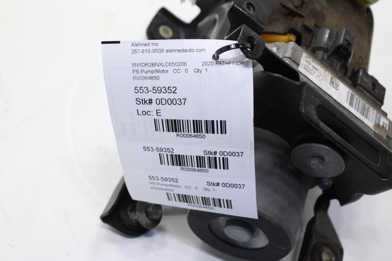 2017-2020 Nissan Pathfinder SV 3.5L Electric Power Steering Pump 49110-9NE5B OEM - Alshned Auto Parts