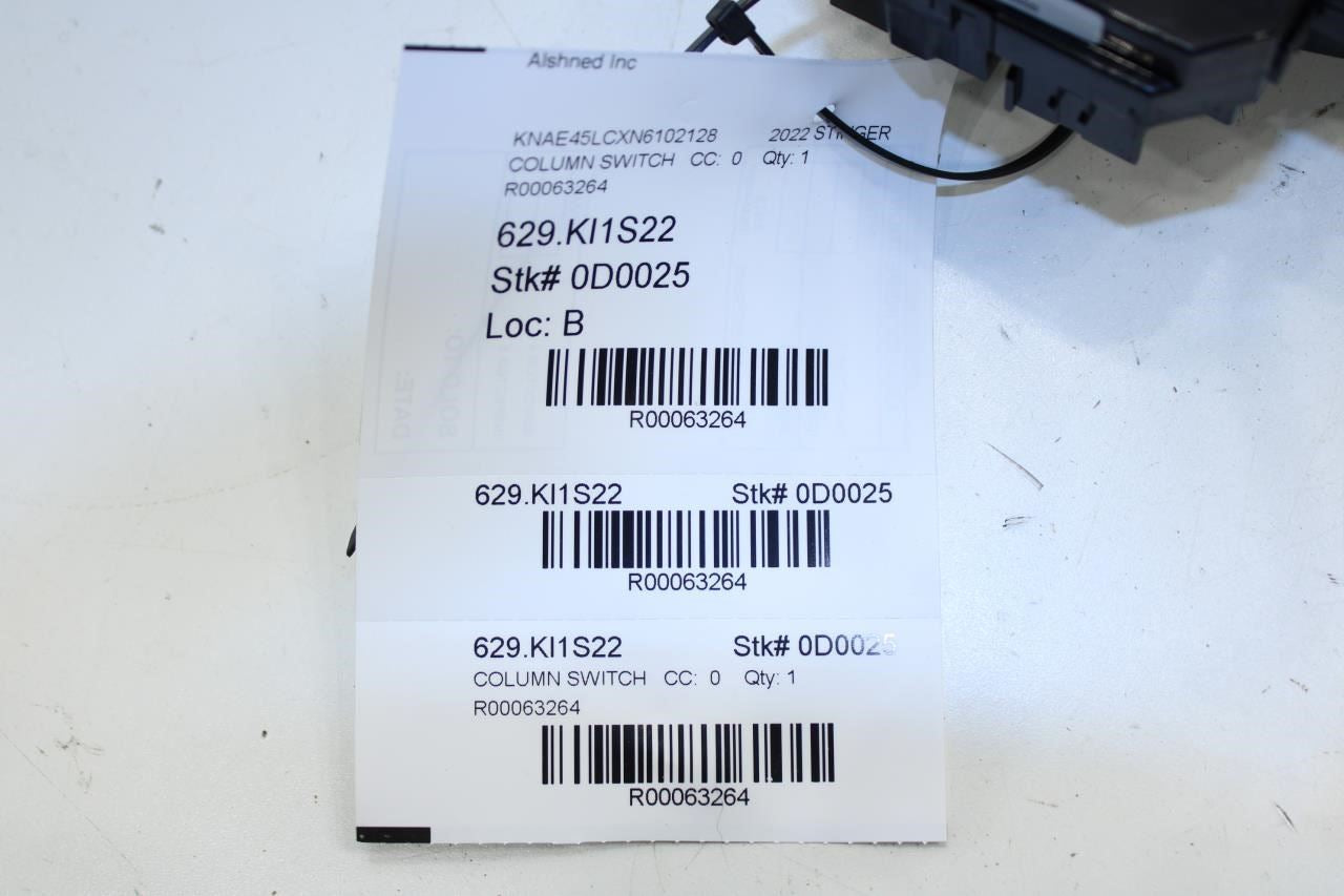 2021-23 Kia Stinger GT1 Steering Column Turn Signal Wiper Switch 93406-J5515 OEM - Alshned Auto Parts