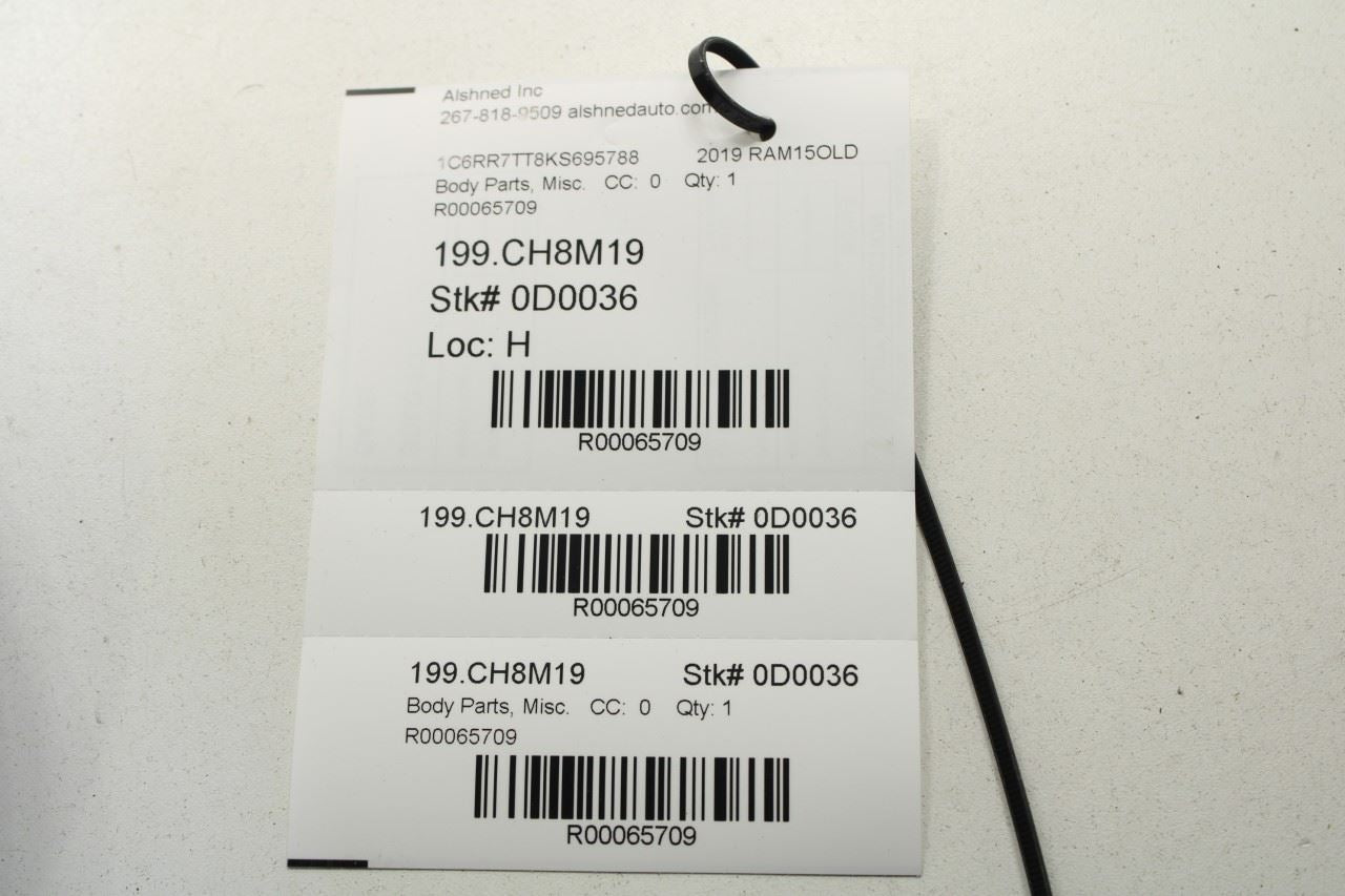 11-24 Ram 1500 Classic Crew Cab FR LH Door Run Channel Belt Outer Inner Molding - Alshned Auto Parts