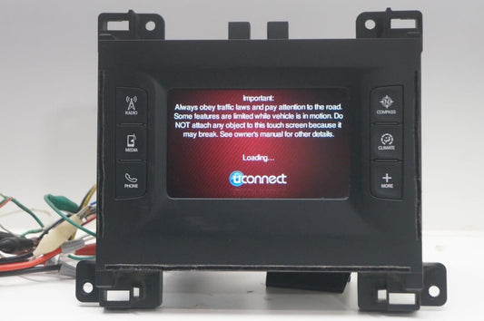 2016-17 Dodge Challenger Audio Radio Receiver Uconnect w/ 5'' Display 68292890AC - Alshned Auto Parts
