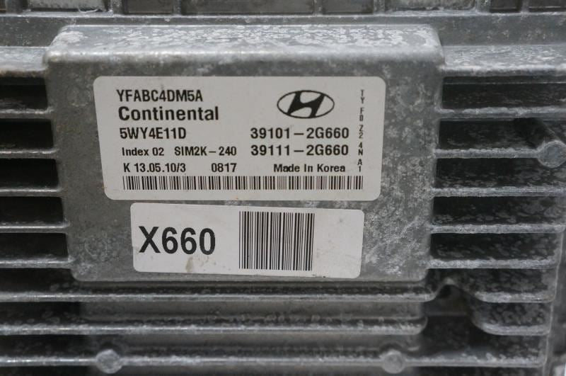 10-13 Hyundai Sonata 2.4L Engine Computer Control Module ECU 39101-2G660 *ReaD* - Alshned Auto Parts