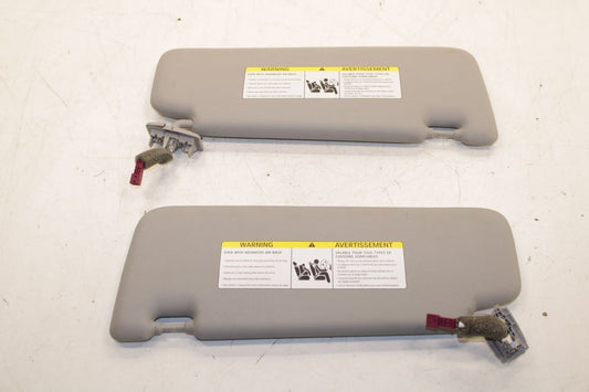 11-17 BMW X3 xDrive28i 2.0L Front RH and LH Side Sun Visor Set w/ Mirror *ReaD* - Alshned Auto Parts