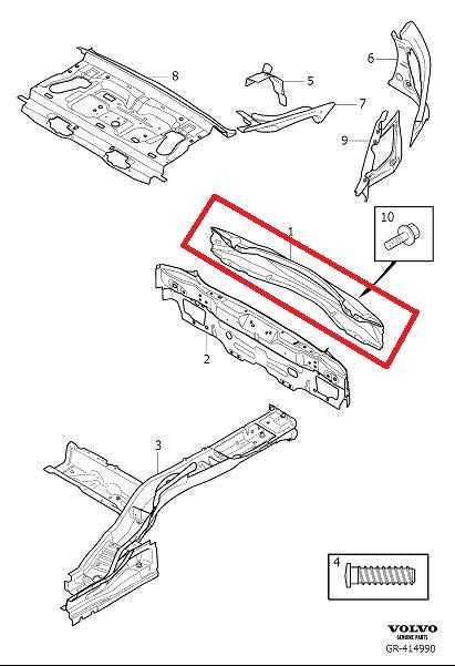 2011-2018 Volvo S60 T5 Premier Rear Bumper Reinforcement Impact Bar 31278835 OEM - Alshned Auto Parts