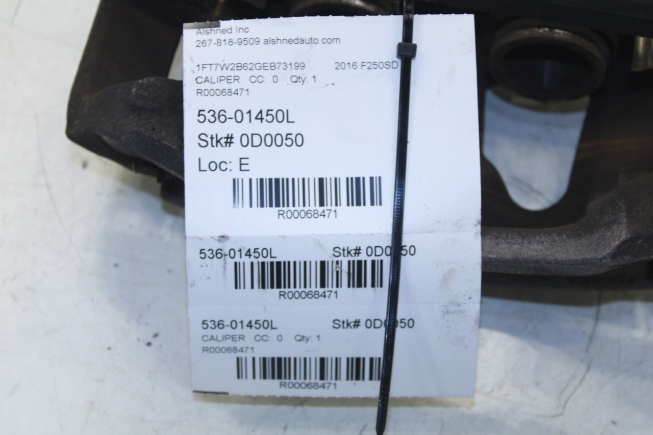 2013-16 Ford F250 Lariat Crew Cab Rear Left Side Brake Disc Caliper DC3Z-2553-A - Alshned Auto Parts