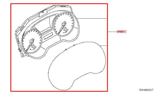 2016-20 Infiniti QX60 3.5L FWD Speedometer Gauge Instrument Cluster 89K Mileage - Alshned Auto Parts