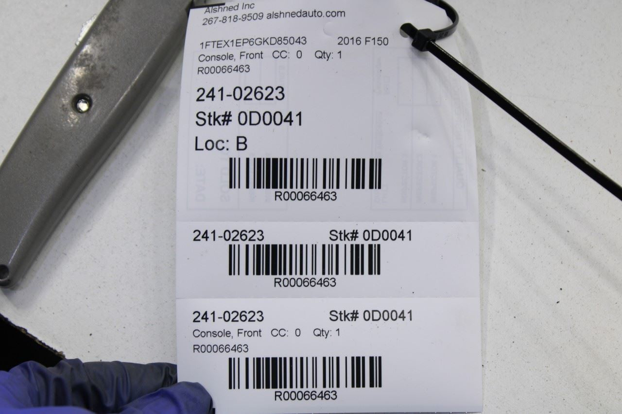 15-20 Ford F150 SuperCab Lariat Center Console Armrest Lid Cover GL3Z-1504604-A - Alshned Auto Parts