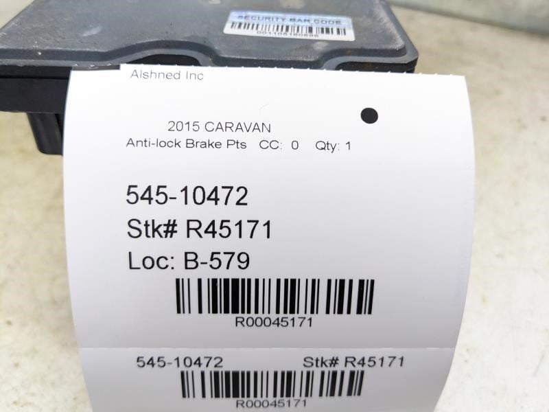 14-20 Dodge Grand Caravan ABS Anti Lock Brake Pump Control Module 68183803AD OEM - Alshned Auto Parts