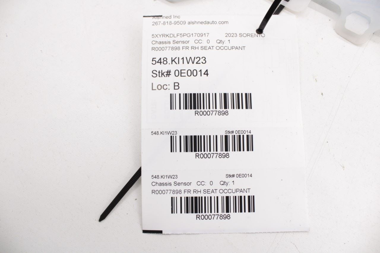 2021-2025 Kia Sorento X-Line SX Prestige Front Right Seat Occupant Sensor Pad - Alshned Auto Parts