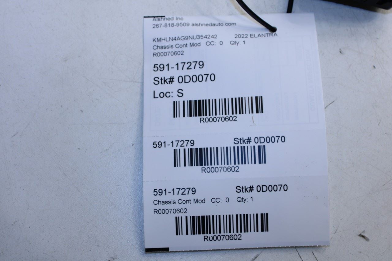 2021-2023 Hyundai Elantra SEL Theft-locking Immobilizer Module 95590-AA100 OEM - Alshned Auto Parts