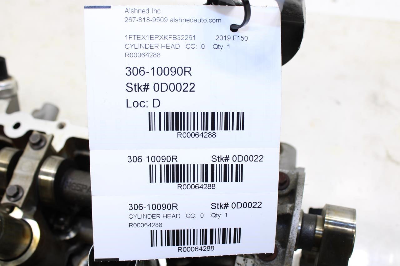 2018-20 Ford F150 XL 2.7L turbo Right Side Engine Cylinder Head 65K JT4Z-6049-C - Alshned Auto Parts