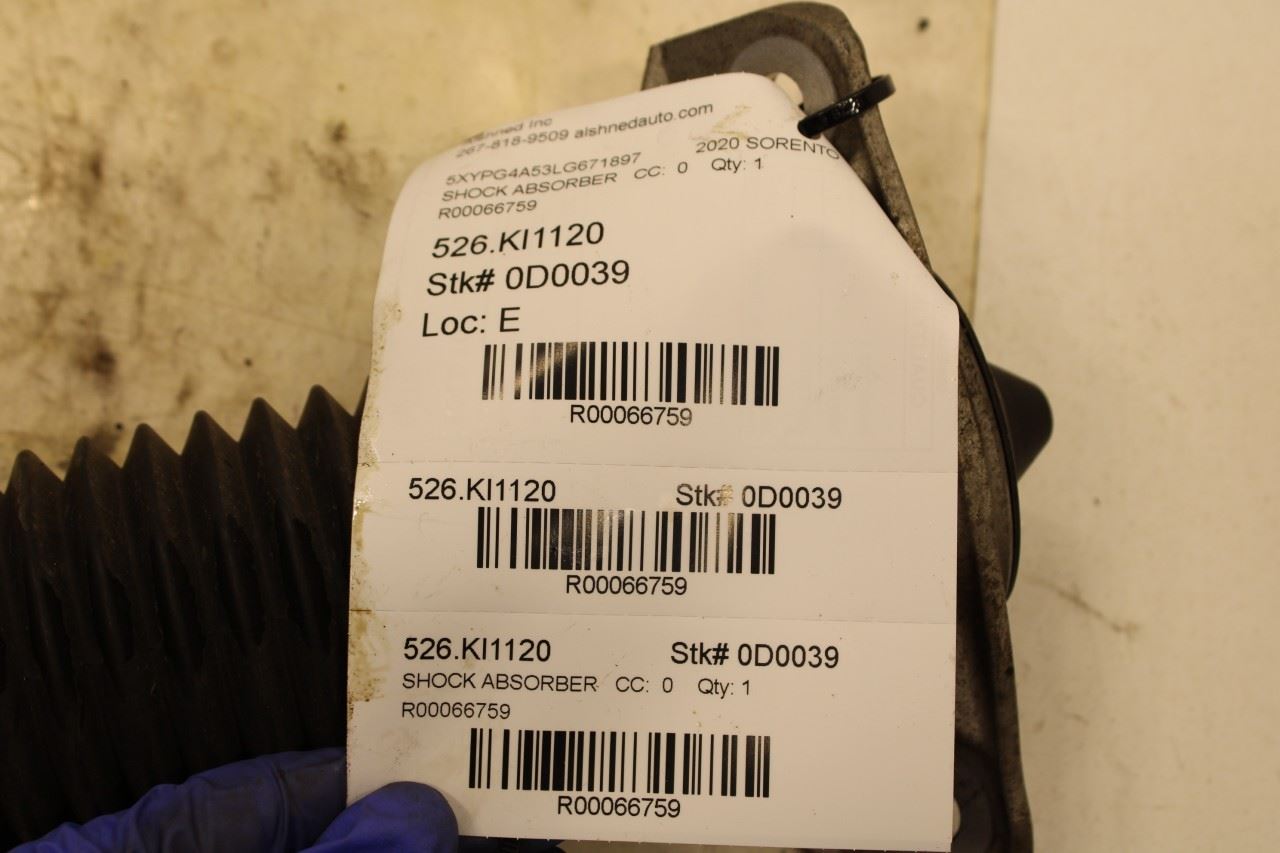 15-20 Kia Sorento LX FWD Rear Right or Left Side Shock Strut Absorber 55300C6050 - Alshned Auto Parts