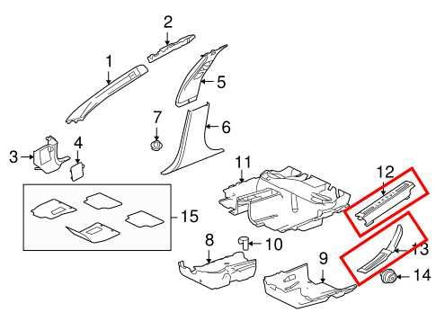 12-15 Jaguar XF Portfolio FR and RR Door Sill Scuff Plate Set of 4 DX2M-13200-A - Alshned Auto Parts