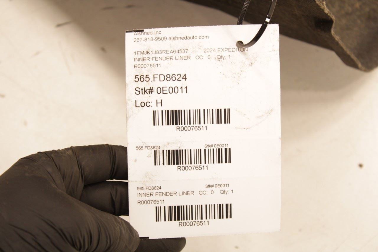 2022-2024 Ford Expedition MAX XLT Rear Right Side Wheelhouse Liner Splash Shield - Alshned Auto Parts