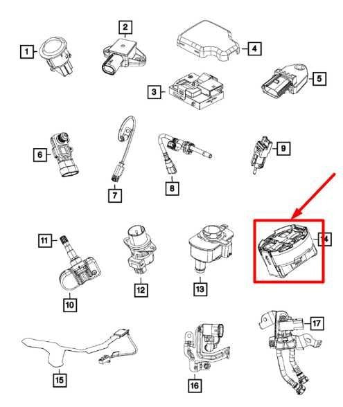 2013-2018 Ram 1500 2500 3500 Laramie Front Windshield Rain Sensor 68149325AB OEM - Alshned Auto Parts