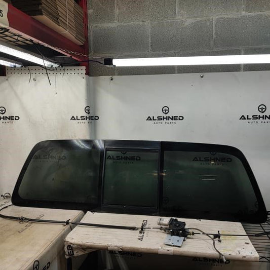 2011-2016 Ford F250SD Rear Back Sliding Glass w Motor BC3Z-25422B30-J OEM *ReaD* - Alshned Auto Parts