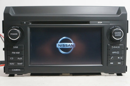 17-19 Nissan Titan Radio CD Navigation GPS Phone Display OEM 25915EZ22B *ReaD* - Alshned Auto Parts