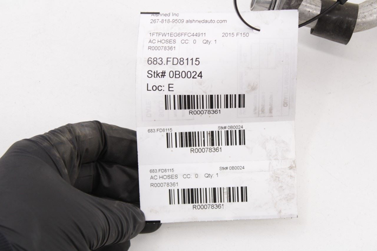 2015-20 Ford F150 XLT 3.5L AC Conditioning Suction and Discharge Hose Tube Pipe - Alshned Auto Parts