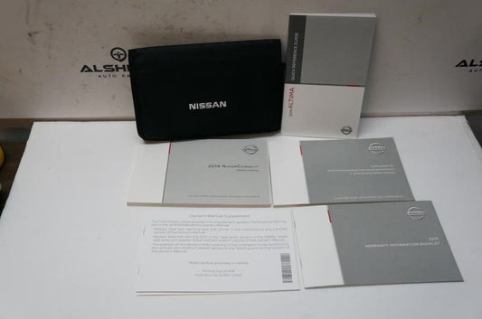 2019 NISSAN ALTIMA SEDAN Owner's Manual Book Case Warranty information booklet - Alshned Auto Parts