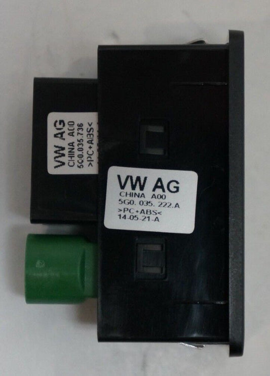 2015-2018 MK7 VW Alltrak GTI Golf R Media Input Socket Plug Unit OEM 5G0035222A - Alshned Auto Parts