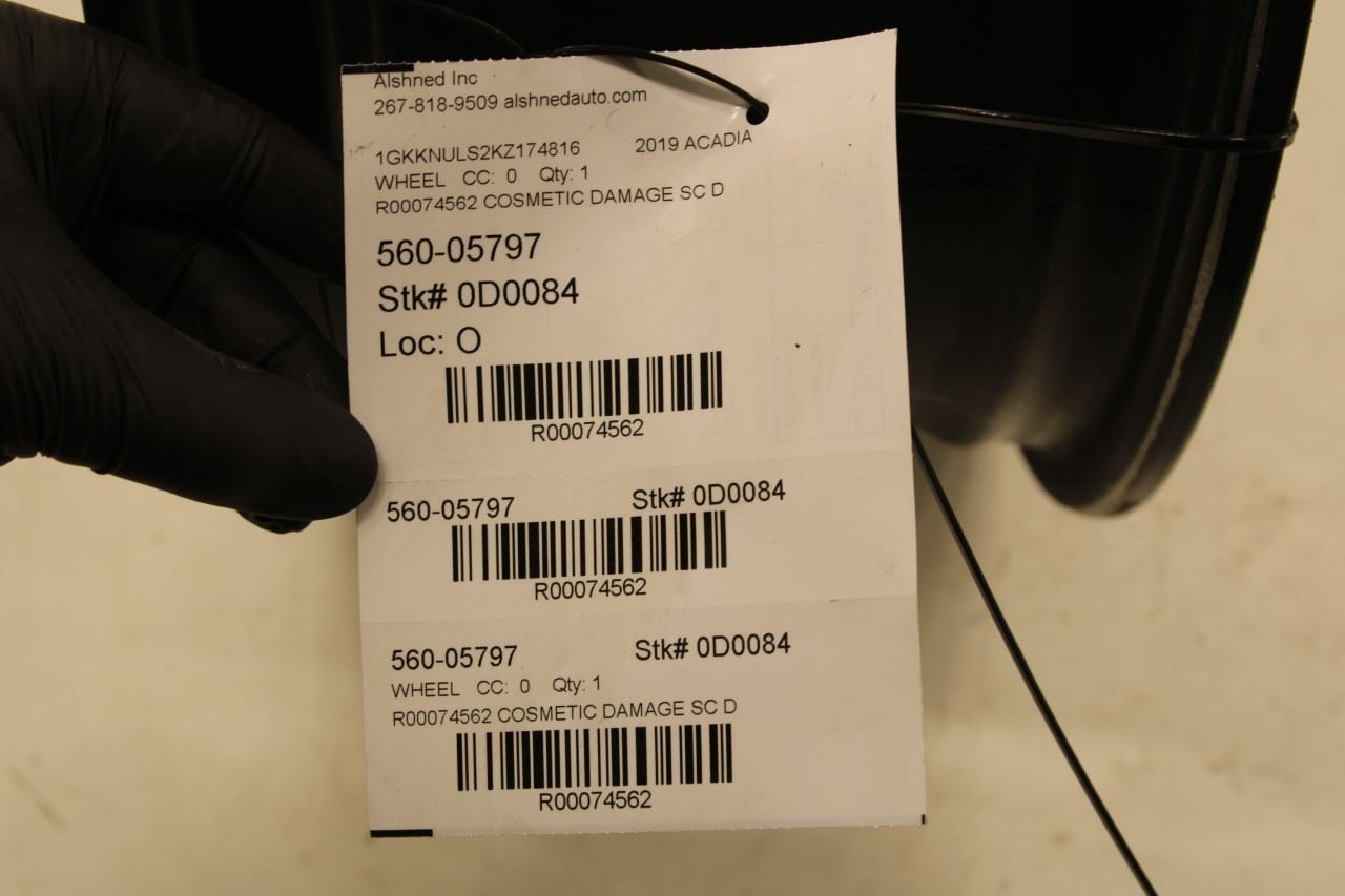 2017-2019 GMC Acadia SLT-1 Aluminum Wheel R18x7.5J 23101926 OEM - Alshned Auto Parts