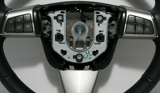 2010-16 Cadillac SRX Leather & Wood Steering Wheel w/Cruise Control OEM 20857504 - Alshned Auto Parts