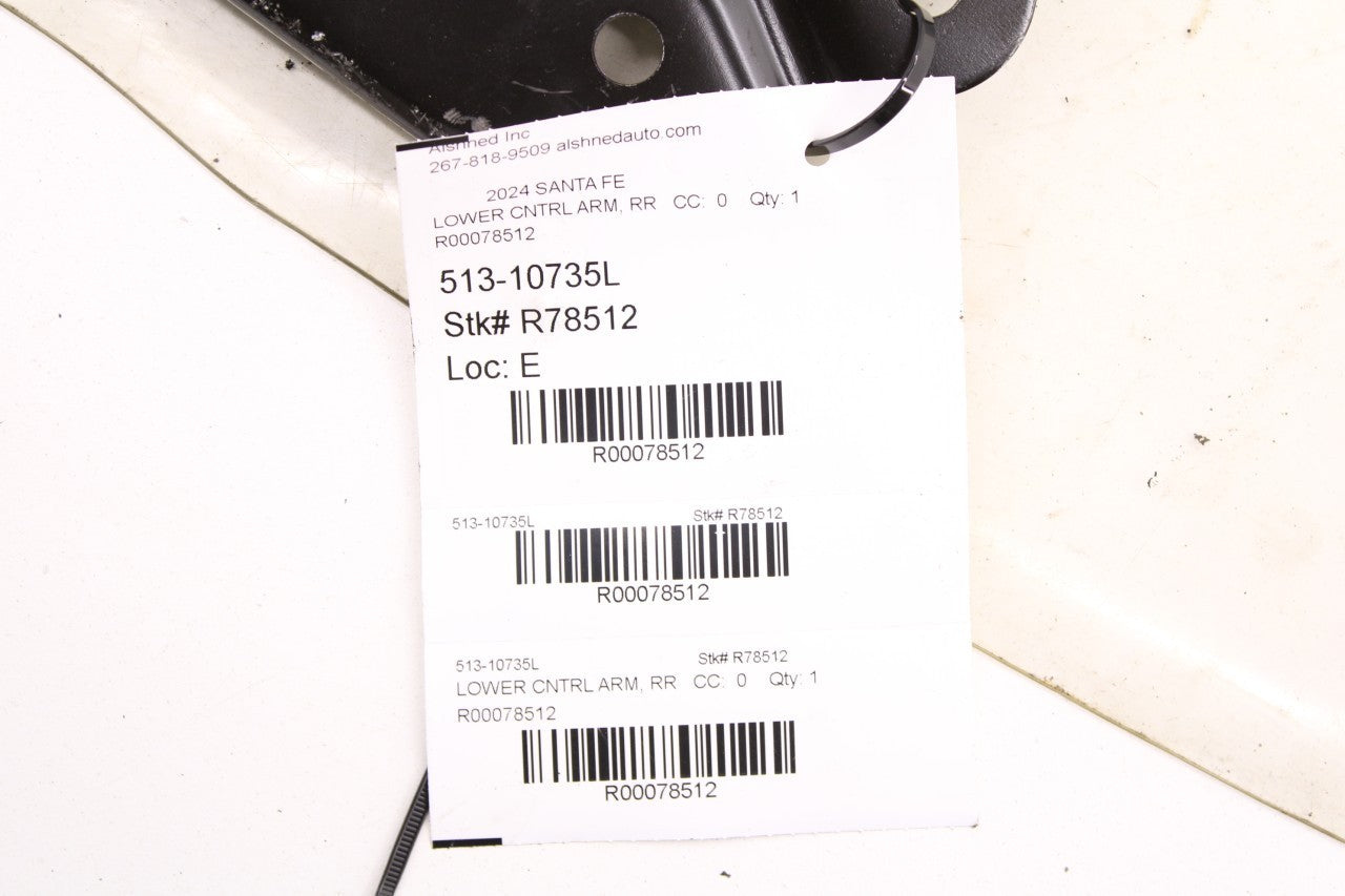 2021-2025 Hyundai Santa Fe Rear Suspension Driver Left Side Trailing Control Arm - Alshned Auto Parts