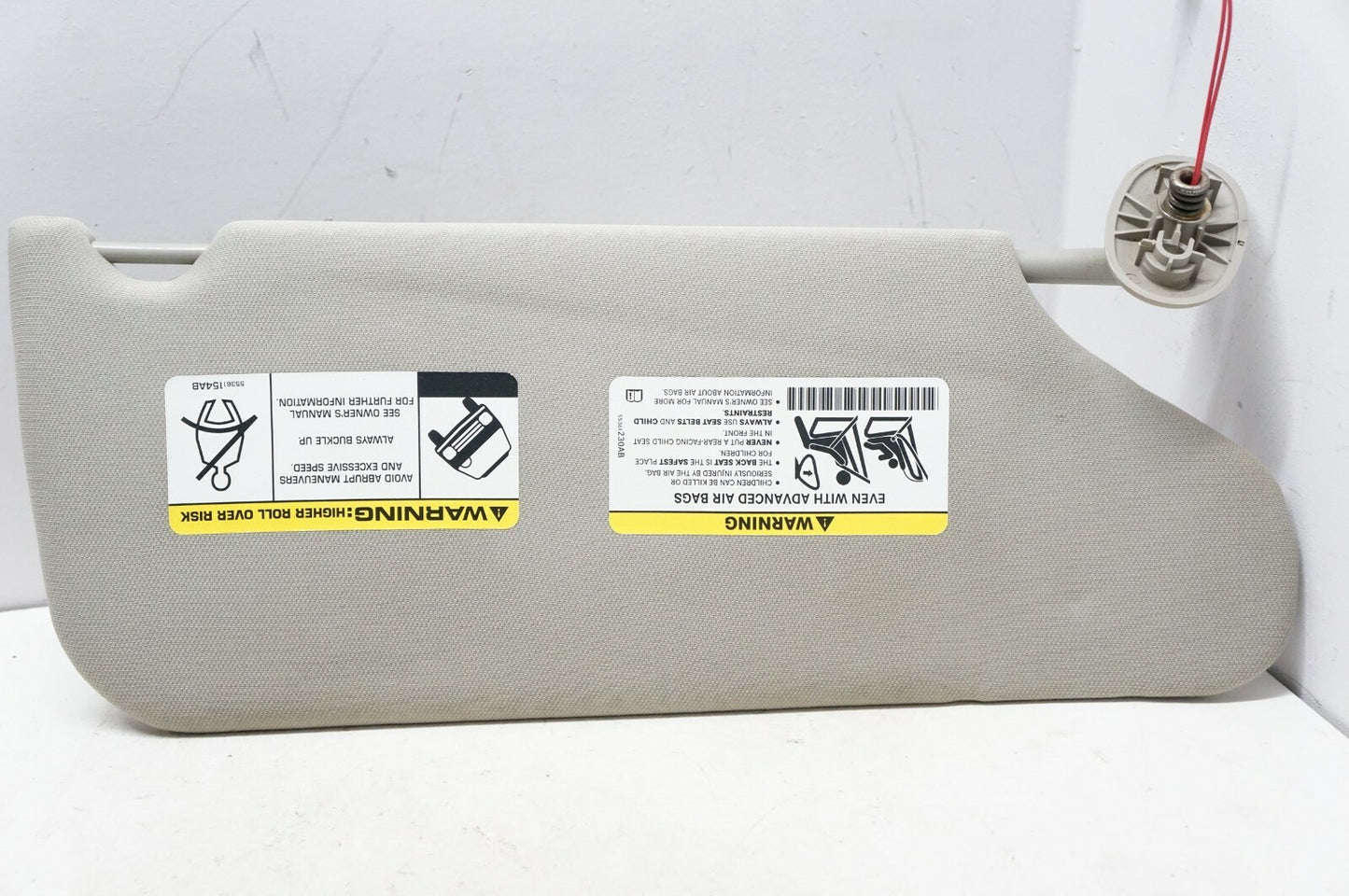 2005-2010 Jeep Grand Cherokee Driver Left Sun Visor Beige 1AK81BD1AA OEM - Alshned Auto Parts
