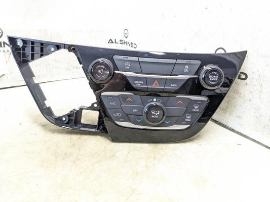 2017 Chrysler Pacifica Dash AC Heater Temperature Climate Control 68238881AE OEM - Alshned Auto Parts