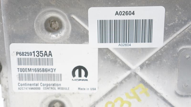 16-17 Dodge Journey 3.6L Engine Computer Control Module ECU ECM P68259135AA OEM - Alshned Auto Parts