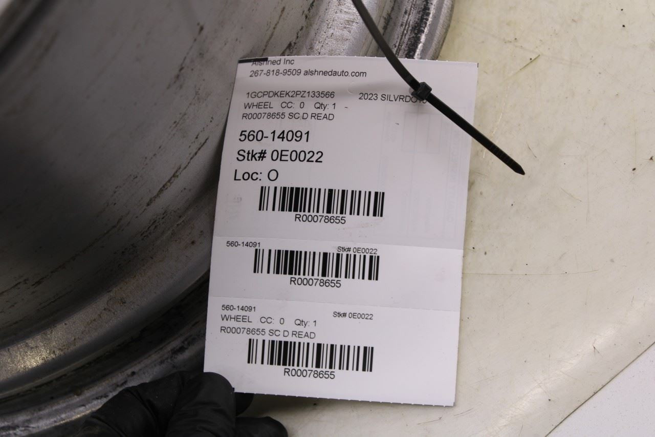 2022-25 Chevrolet Silverado LT-L Aluminum Wheel R18x8.5J 10 Spoke Opt RCV *ReaD* - Alshned Auto Parts