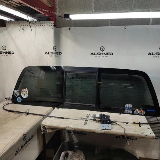 2011-2016 Ford F250SD 350SD Rear Back Sliding Glass w Motor BC3Z-25422B30-C OEM - Alshned Auto Parts