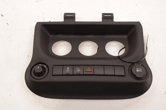 11-18 Jeep Wrangler Sport 2dr Front Dashboard Heater Climate Control Bezel Trim - Alshned Auto Parts