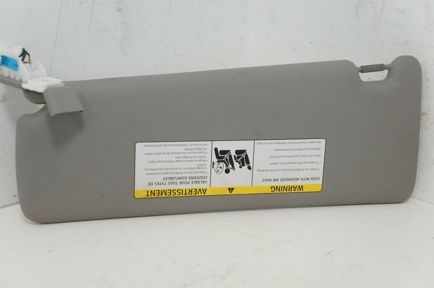 BMW 320i 2012-2018 Passenger Right Sun Visor Sunvisor Gray 51-16-7-349-346 OEM - Alshned Auto Parts