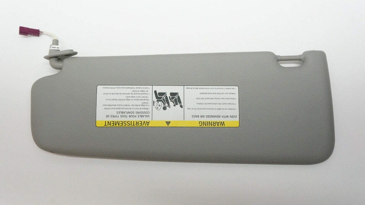 2007-2012 BMW 335i 328i 3 Series Right Front Sun Visor OEM GRAY 51-16-7-252-054 - Alshned Auto Parts