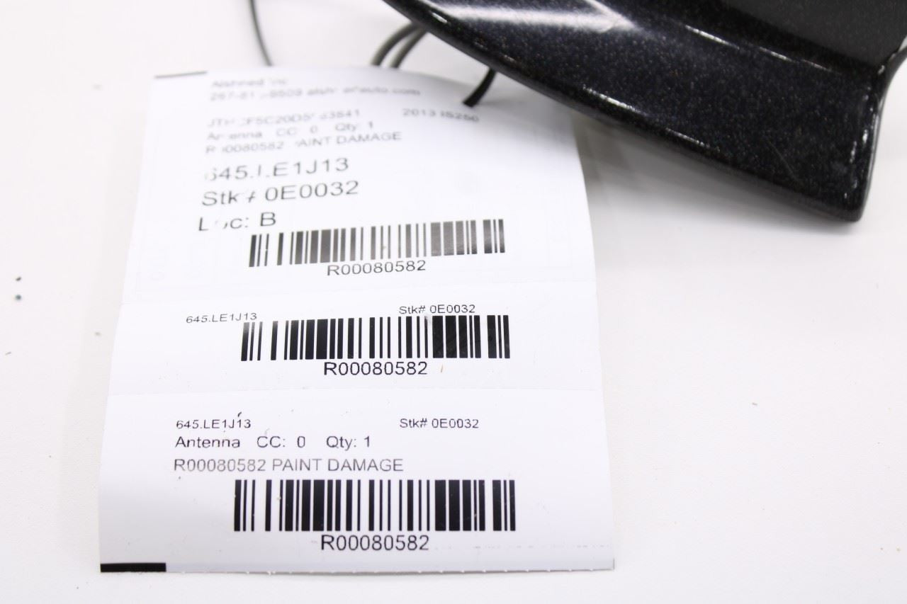 09-13 Lexus IS250 Roof Exterior Shark Fin Radio Antenna 86760-53060-A1 OEM *ReaD - Alshned Auto Parts