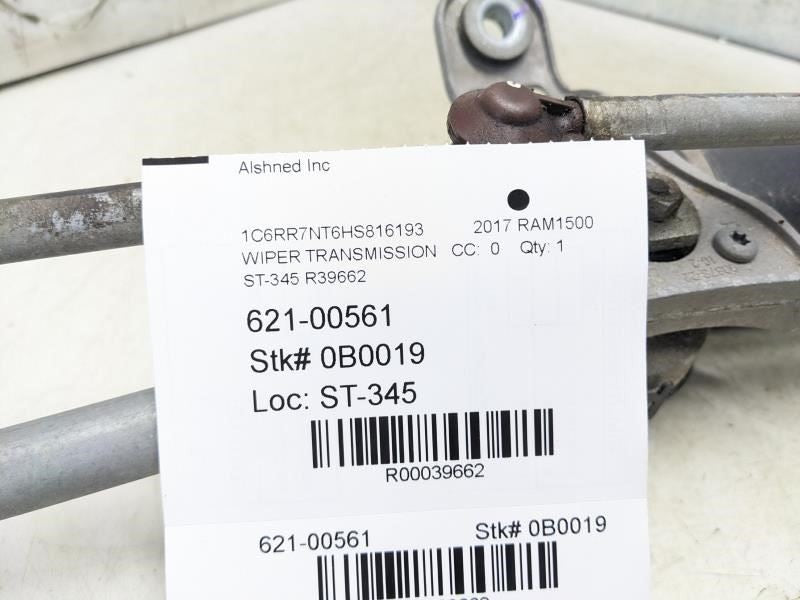 2011-2024 Ram 1500 Classic Front Windshield Wiper Transmission Linkage w/ Motor11