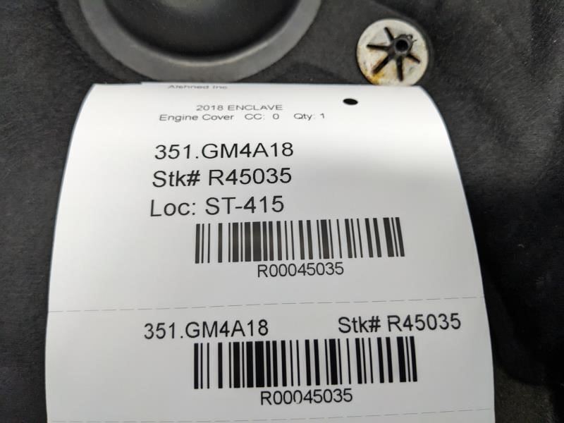 2018-2023 Buick Enclave Engine Motor Cover 12685914 OEM - Alshned Auto Parts