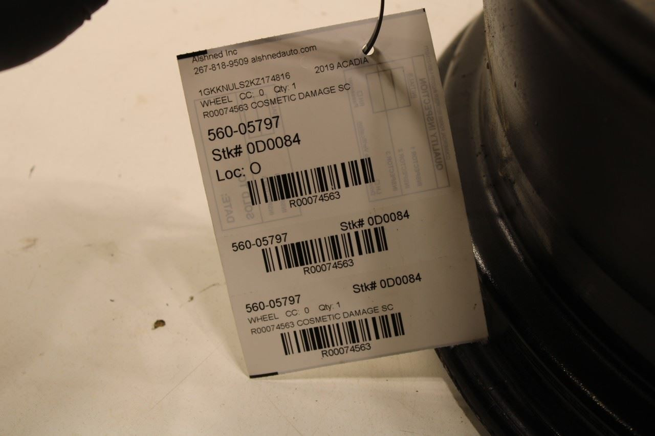 2017-2019 GMC Acadia SLT-1 Aluminum Wheel R18x7.5J 23101926 OEM *ReaD* - Alshned Auto Parts