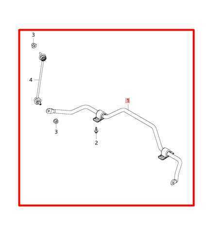 2015-2021 Jeep Renegade Front Suspension Stabilizer Bar 68246495AA OEM - Alshned Auto Parts