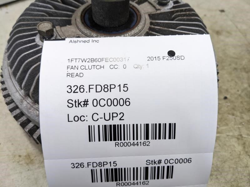 2011-2016 Ford F250SD Fan Clutch BC34-8A616-EJ OEM *ReaD* - Alshned Auto Parts
