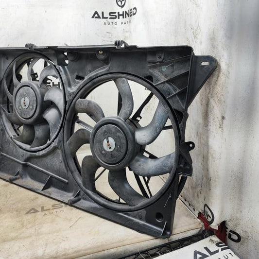 2013-2016 Lincoln MKS Dual Radiator Cooling Fan Motor Assembly DG1Z-8C607-K OEM - Alshned Auto Parts